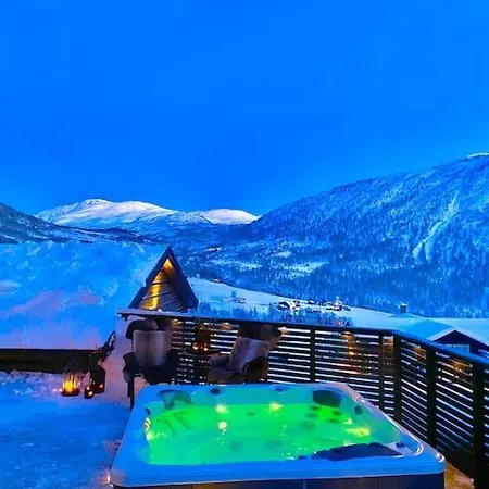 Large And Luxurious Family In Myrkdalen Dom wakacyjny Helgatun