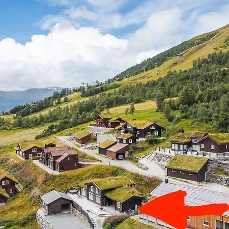 Large And Luxurious Family In Myrkdalen Casa de Férias Helgatun
