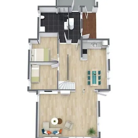 Large And Luxurious Family In Myrkdalen Casa de Férias