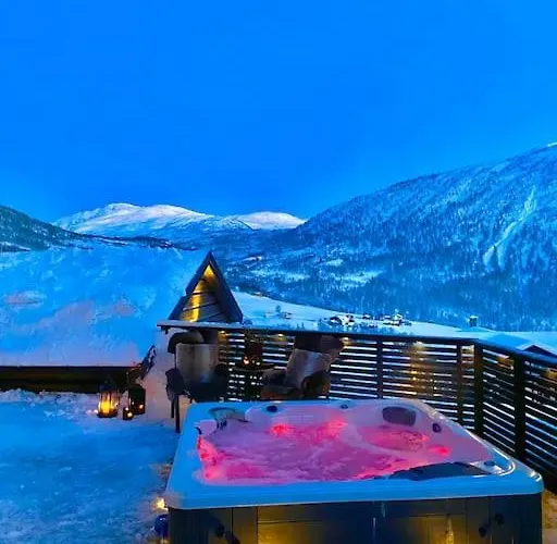 Large And Luxurious Family In Myrkdalen Casa de Férias