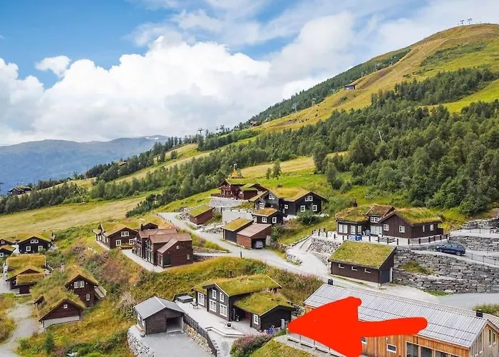 Large And Luxurious Family In Myrkdalen Casa de Férias Helgatun