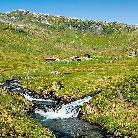 Сasa de vacaciones Large And Luxurious Family In Myrkdalen Helgatun