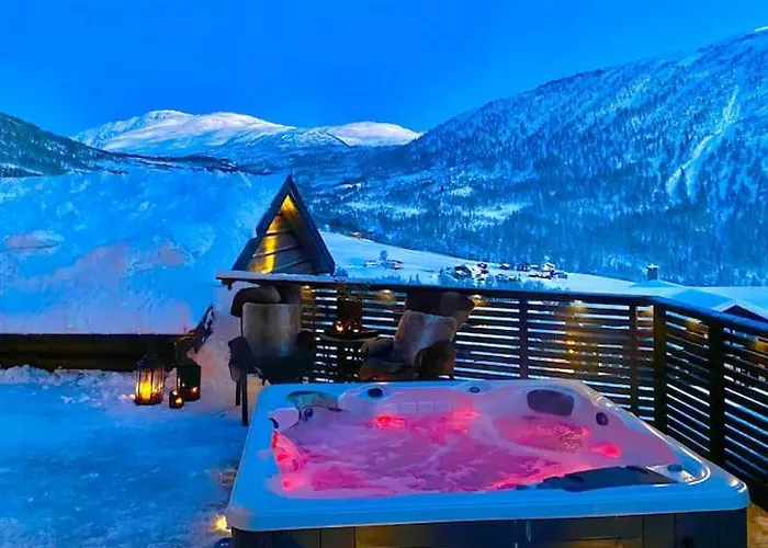Hébergement de vacances Large And Luxurious Family In Myrkdalen Helgatun